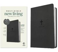 Tyndale NLT Large Print Premium Value Thinline Bible, Fil (Rilegato in ecopelle)