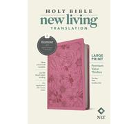 Tyndale NLT Large Print Premium Value Thinline Bible, Fil (Rilegato in ecopelle)