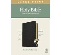 Tyndale NLT Large Print Thinline Reference Bible, Filamen (Rilegato in ecopelle)