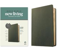 Tyndale NLT Large Print Thinline Reference Bible, Filamen (Rilegato in ecopelle)