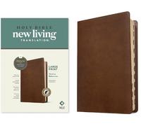 Tyndale NLT Large Print Thinline Reference Bible, Filamen (Rilegato in ecopelle)