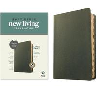 Tyndale NLT Large Print Thinline Reference Bible, Filamen (Rilegato in ecopelle)