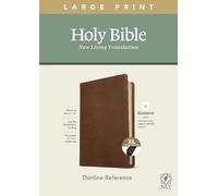 Tyndale NLT Large Print Thinline Reference Bible, Filamen (Rilegato in ecopelle)