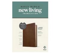 Tyndale NLT Large Print Thinline Reference Bible, Filamen (Rilegato in ecopelle)