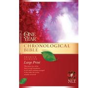 Tyndale NLT One Year Chronological Bible, Slimline Large Print (Tascabile)
