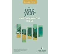 Tyndale NLT One Year Chronological Bible, Slimline Large Print (Tascabile)
