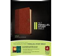 Tyndale NLT Parallel Study Bible Tutone Brown/Tan (Rilegato in ecopelle)