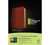 Tyndale NLT Parallel Study Bible Tutone Brown/Tan (Rilegato in ecopelle)