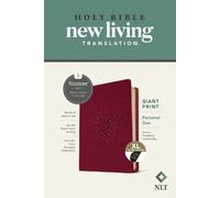 Tyndale NLT Personal Size Giant Print Bible, Filament Edi (Rilegato in ecopelle)