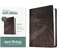 Tyndale NLT Premium Gift Bible, Filament Enabled, Brown (Rilegato in ecopelle)