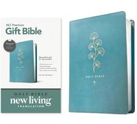 NLT Premium Gift Bible, Filament Enabled, Teal Cross