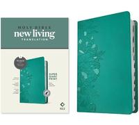 Tyndale NLT Super Giant Print Bible, Filament-Enabled Edi (Rilegato in ecopelle)