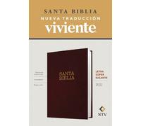 Santa Biblia / Holy Bible: Nueva Traducción Viviente, Vino Tinto Tapa Dura