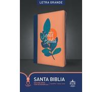 Tyndale Santa Biblia RVR60, Edicion ziper con referencias (Rilegato in ecopelle)