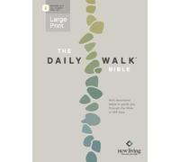 Tyndale The Daily Walk Bible Large Print NLT (Softcover, Filament En (Tascabile)