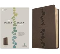 Tyndale The Daily Walk Bible NLT (Leatherlike, Stepping S (Rilegato in ecopelle)