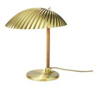 GUBI 5321 lampada da tavolo stelo rattan, ottone GUBI