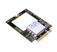 Tynmoel Convertitore SSD NGFF 3042 M.2 B Key per Scheda di Rete WiFi Bluetooth USB 3.0 Compatibile con Laptop. Convertitore M2 Key-B WWAN 4G Slot To USB Come Mostrato sul PC + Metallo. 1 Pezzo.