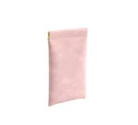 TYNXK 1 custodia for occhiali da sole, unisex, semplice, con for lettura (4 colori a scelta)(Light Pink)