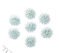 TYNXK 10/50 Pezzi di Fiori Artificiali di Seta Rosa for Scrapbooking, Accessori da Sposa Fai da Te, ghirlande di Rose for Matrimoni, Decorazioni for la casa(Sky Blue,50pcs)