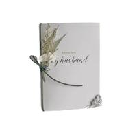 TYNXK Biglietti di Auguri for Matrimonio, Biglietti piegati, Stile Vintage, Piccoli e freschi, for sposi mariti(Husband B)