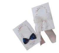 TYNXK Set di Biglietti di Auguri for i voti Nuziali, Semplice Eleganza for discorsi dello Sposo e della Sposa, rubriche for Genitori, Cerimonia di Matrimonio(Green)