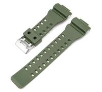 Tyogeephy 16mm Cinturino di ricambio per orologio in resina naturale per Casio Mens G-SHOCK GA-100/110/120/140/200/400/700 GD-100 G-8900 GW-8900