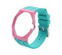 Tyogeephy Bracciale in Silicone per Swatch Royal Pop Orologio da Tasca - Compatible con Lépine (12 h) & Savonnette (3 h), Converte l’Orologio da Tasca in Orologio da Polso