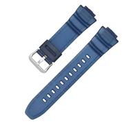 Tyogeephy Cinturino compatibile con Casio MCW-100/MCW-110H/W-S220/HDD-S100/HDD-S100/WV-200/AE-2000, Cinturino di ricambio in silicone con bracciale colorato per MCW100