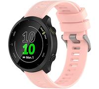 Tyogeephy Cinturino Compatibile con Garmin Forerunner 55 20mm Morbido Silicone Sostituzione Cinturino Braccialetto per Forerunner 158/645/venu Sq/Watch Active 2/Galaxy watch 42MM