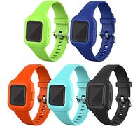 Tyogeephy Cinturino Compatibile con Garmin Vivofit jr 3 Cinturino Sostituzione Silicone Braccialetto Cinturini resistenti all'acqua per Garmin vivofit jr. 3 Fitness Tracker per bambini