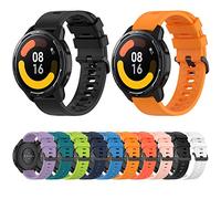 Tyogeephy Cinturino Compatibile con Xiaomi Mi Watch S1/watch S1 active/MI watch color 2/MI watch sport/MI watch color/Haylou RT2 LS10/YAMAY SW022, 22mm Silicone Cinturino Accessorio
