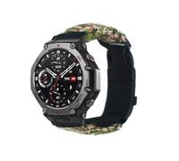 Tyogeephy Cinturino Compatible con Amazfit T-Rex 3, Uomini Donne Ricambio Regolabile Watch Band, Sport Nylon Traspirante Leggero Cinturino Compatible con T-Rex 3
