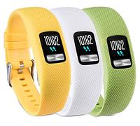 Tyogeephy Cinturino di ricambio per Vivofit 4, in silicone liscio per Vivofit 4 Activity Tracker, con fibbia in metallo sicura e fibbia grande piccolo