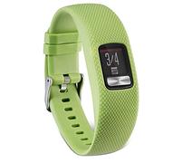 Tyogeephy Cinturino di ricambio per Vivofit 4, in silicone liscio per Vivofit 4 Activity Tracker, con fibbia in metallo sicura e fibbia grande piccolo