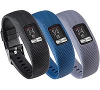 Tyogeephy Cinturino Garmin Vivofit 4, Morbido Silicone Sostituzione Cinturino per Garmin Vivofit 4 Activity Tracker, Piccolo, Grande