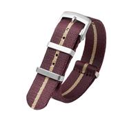 Tyogeephy Cinturino in Nylon Quick Release per Omega MoonSwatch & Seiko - Compatible con 18mm-24mm