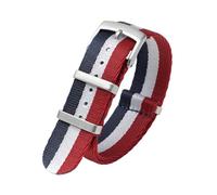 Tyogeephy Cinturino in Nylon Quick Release per Omega MoonSwatch & Seiko - Compatible con 18mm-24mm