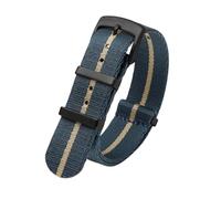 Tyogeephy Cinturino in Nylon Quick Release per Omega MoonSwatch & Seiko - Compatible con 18mm-24mm