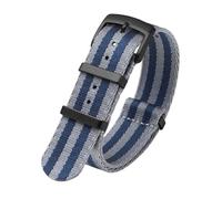 Tyogeephy Cinturino in Nylon Quick Release per Omega MoonSwatch & Seiko - Compatible con 18mm-24mm