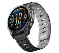 Tyogeephy Cinturino in Silicone Magnetico con QuickFit - Compatible con Garmin Fenix 7/8 (47mm), quatix 8 (47mm), Descent G2 (45mm), Instinct E (45mm)