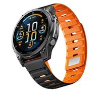 Tyogeephy Cinturino in Silicone Magnetico con QuickFit - Compatible con Garmin Fenix 7/8 (47mm), quatix 8 (47mm), Descent G2 (45mm), Instinct E (45mm)