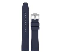 Tyogeephy Cinturino in silicone senza spazi per Swatch X Blancpain, cinturino di ricambio per orologio Swatch X Blancpain MoonSwatch Speedmaster da 22mm