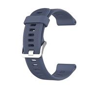 Tyogeephy Cinturino per Garmin Forerunner 935/945/745, Fenix 5/5 Plus/6/6 Pro, Approach S60, Morbido Silicone 22mm, Blue Grey, Unisex, One Size