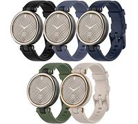 Tyogeephy Cinturino per Garmin Lily, Morbido Silicone Sostituzione Cinturino per Garmin GPS Lily Smartwatch(No Tracker)