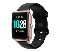 Tyogeephy Cinturino per ID 205U/ID 205S/ID 205L/ID 216, Cinturino Sportivo in Silicone Morbido Bicolore per SW021/SW025/SW01/SW023/Uwatch 3/Uwatch Ufit/Uwatch GT