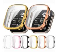 Tyogeephy Compatibile con Amazfit BIP 6(A2435) Cover, Sottile Custodia TPU avec Pellicola Protettiva Copertura Complessiva, Anti-Graffio Protezione Case