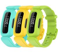 Tyogeephy Compatibile con Fitbit Ace 3 Cinturino Bambini Sostituzione Silicone Colorato Rubber Regolabile Sport Cinturini Accessori per Ace 3 Activity Tracker per Bambini 6+