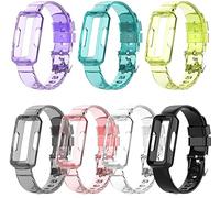 Tyogeephy Compatibile con Fitbit Ace 3 Cinturino Bambini Sostituzione Silicone Colorato Rubber Regolabile Sport Cinturini Accessori per Ace 3 Activity Tracker per Bambini 6+