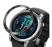 Tyogeephy Compatibile con Garmin Fenix 8 47MM Cover Protezione Antigraffio Acciaio Inossidabile Lunetta in Metallo Loop Quadrante Cornice Cerchio Custodia Protettiva per Fenix 8 51MM